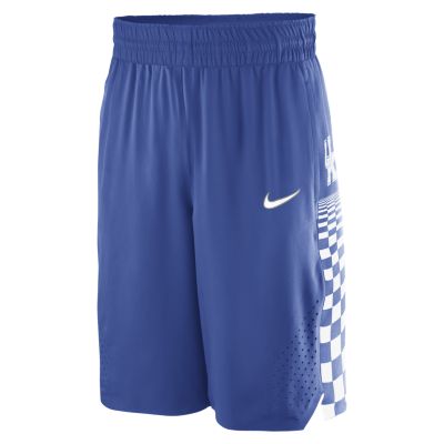 Nike Hyper Elite Road Kentucky Men's Basketball Shorts - Royal, S