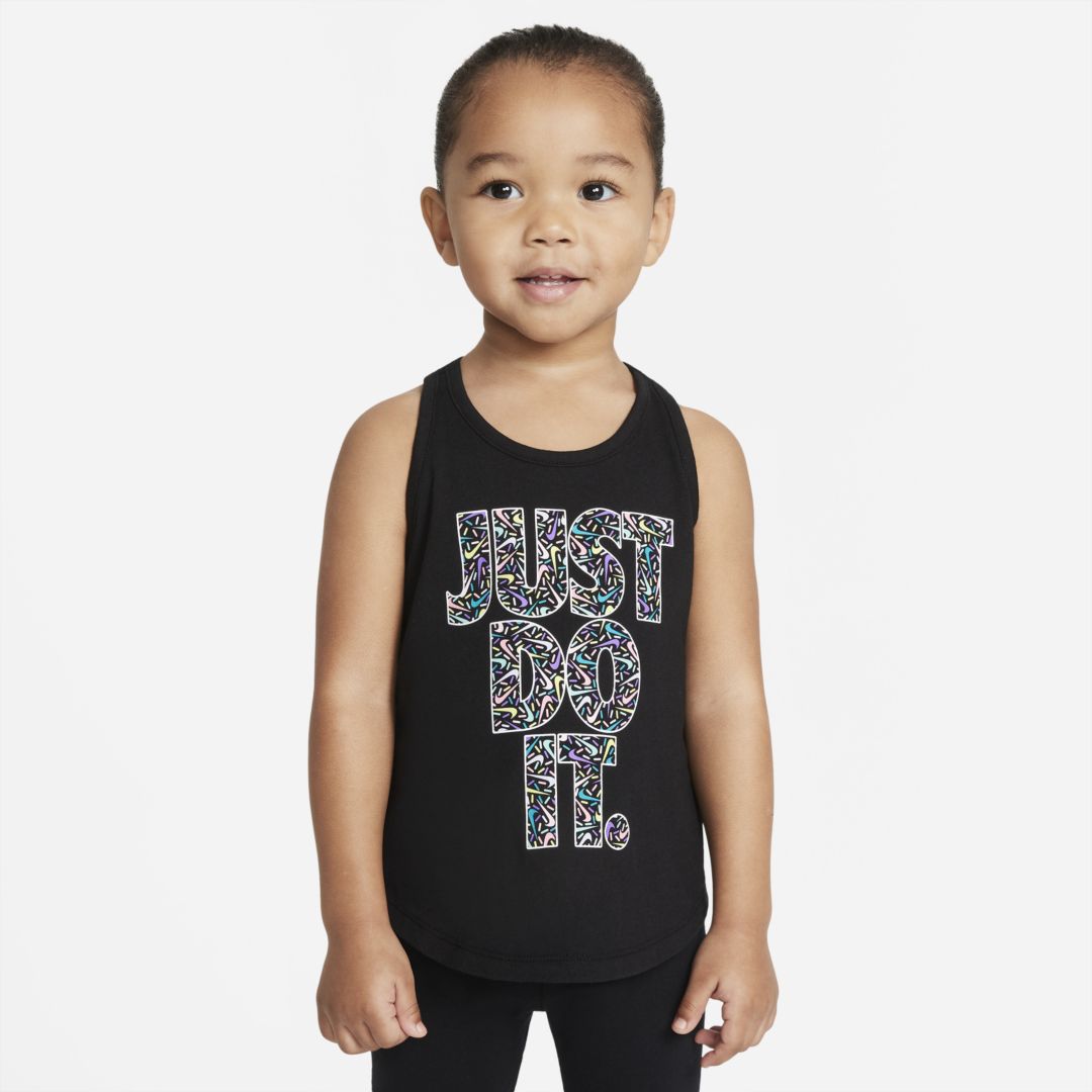 Nike Babies' Toddler Tank In Black