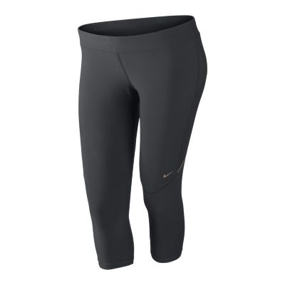 Nike Extended Size Filament Women's Running Capris - Anthracite, 1X