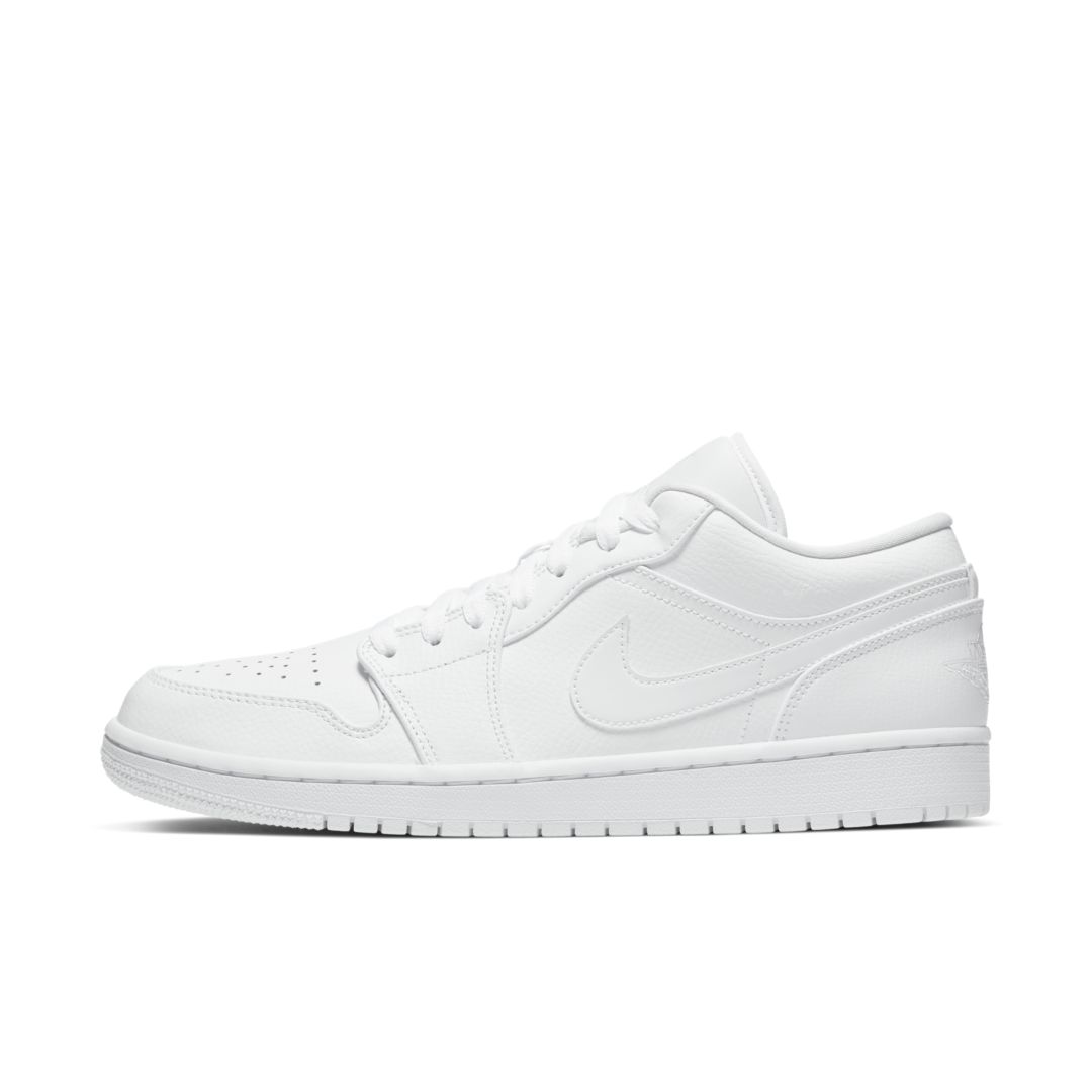 Jordan Air  1 Low Shoe In White