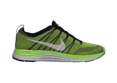 Nike Flyknit Lunar1+ Men's Running Shoes - Electric Green, 8