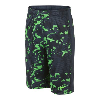 Nike Fly Doomsday Camouflage Boys' Shorts - Squadron Blue, S