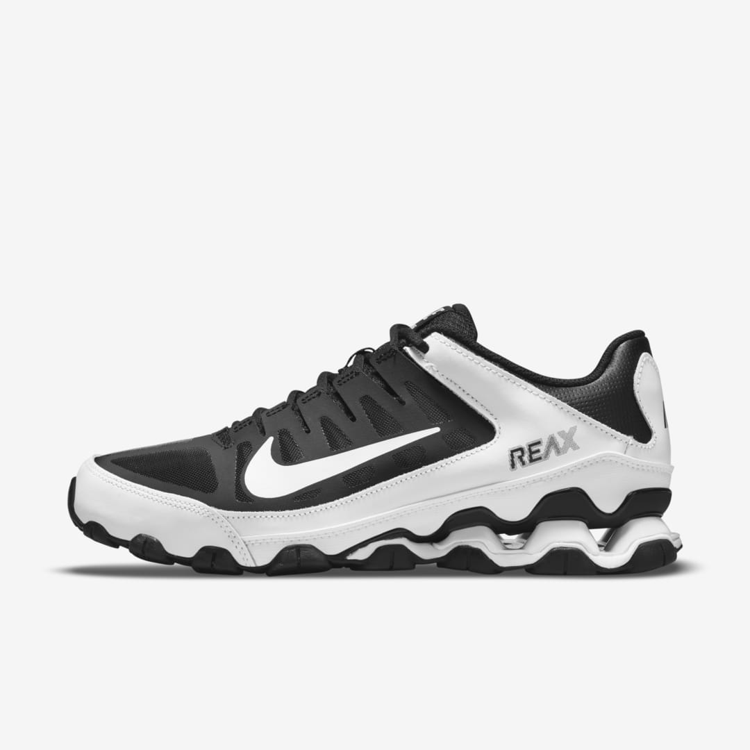 Nike Reax 8 Tr Men's Training Shoes In Black,black,white