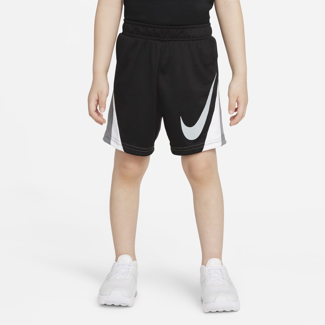 Nike Babies' Dri-fit Toddler Shorts In Smoke Grey