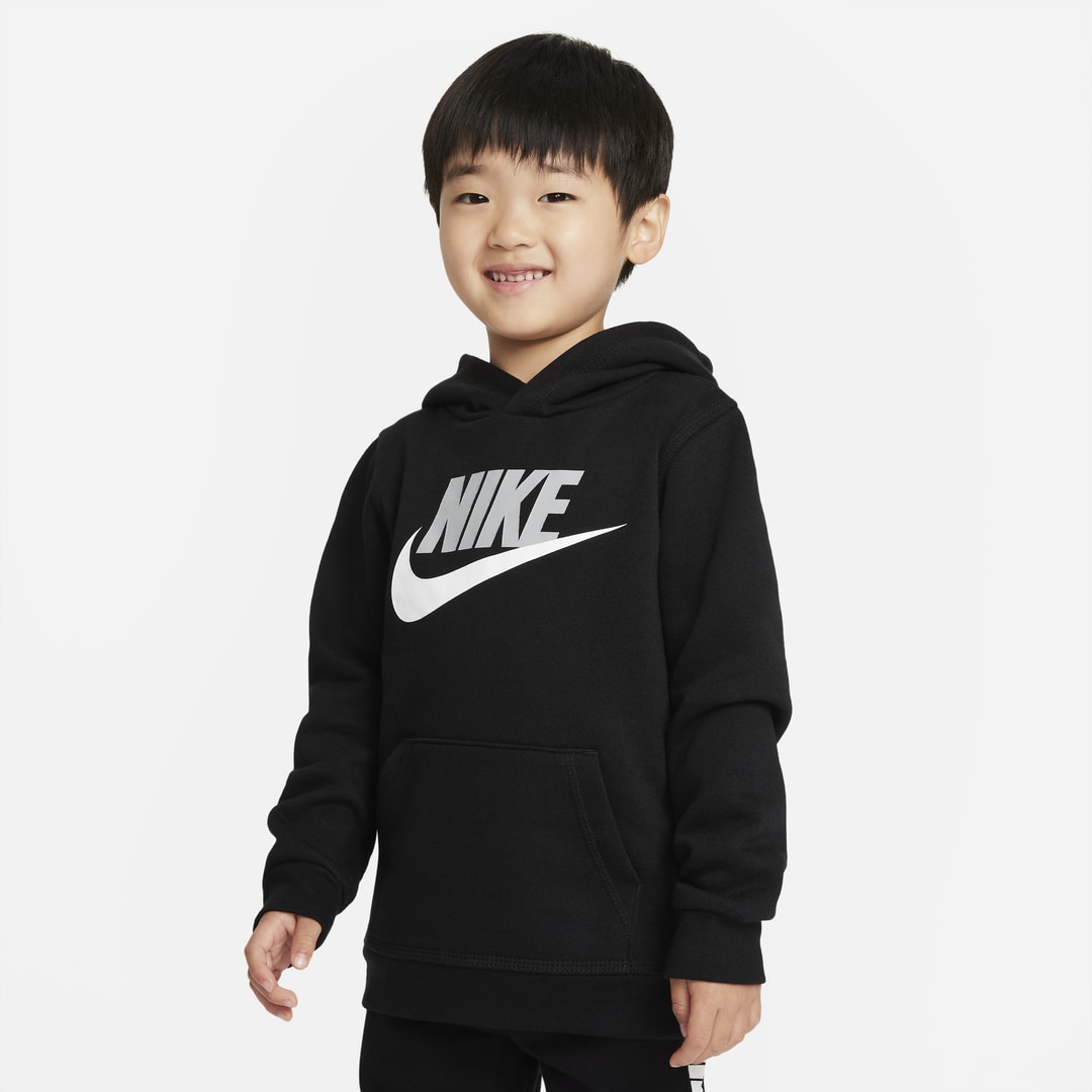 Nike Babies' Sportswear Club Fleece Toddler Pullover Hoodie In Black ModeSens