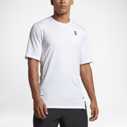 NoneМужская баскетбольная футболка Nike Dry Kyrie из мягкой влагоотводящей ткани с вставками из сетки обеспечивает вентиляцию и комфорт на площадке и за ее пределами.<br>