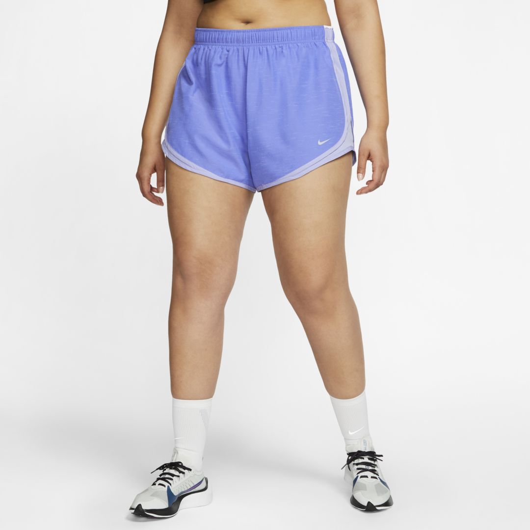 NIKE TEMPO WOMEN'S RUNNING SHORTS (PLUS SIZE) (SAPPHIRE) - CLEARANCE SALE