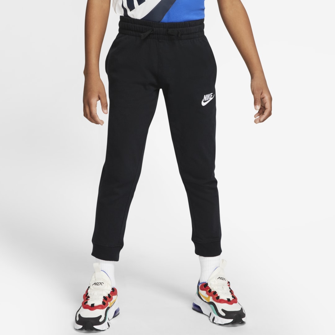 Nike Sportswear Little Kids' Jersey Joggers In Black