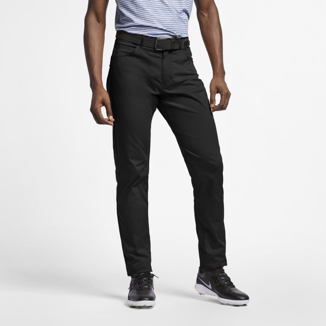 Nike Flex 5 Pocket Men's Slim Fit Golf Pants In Black