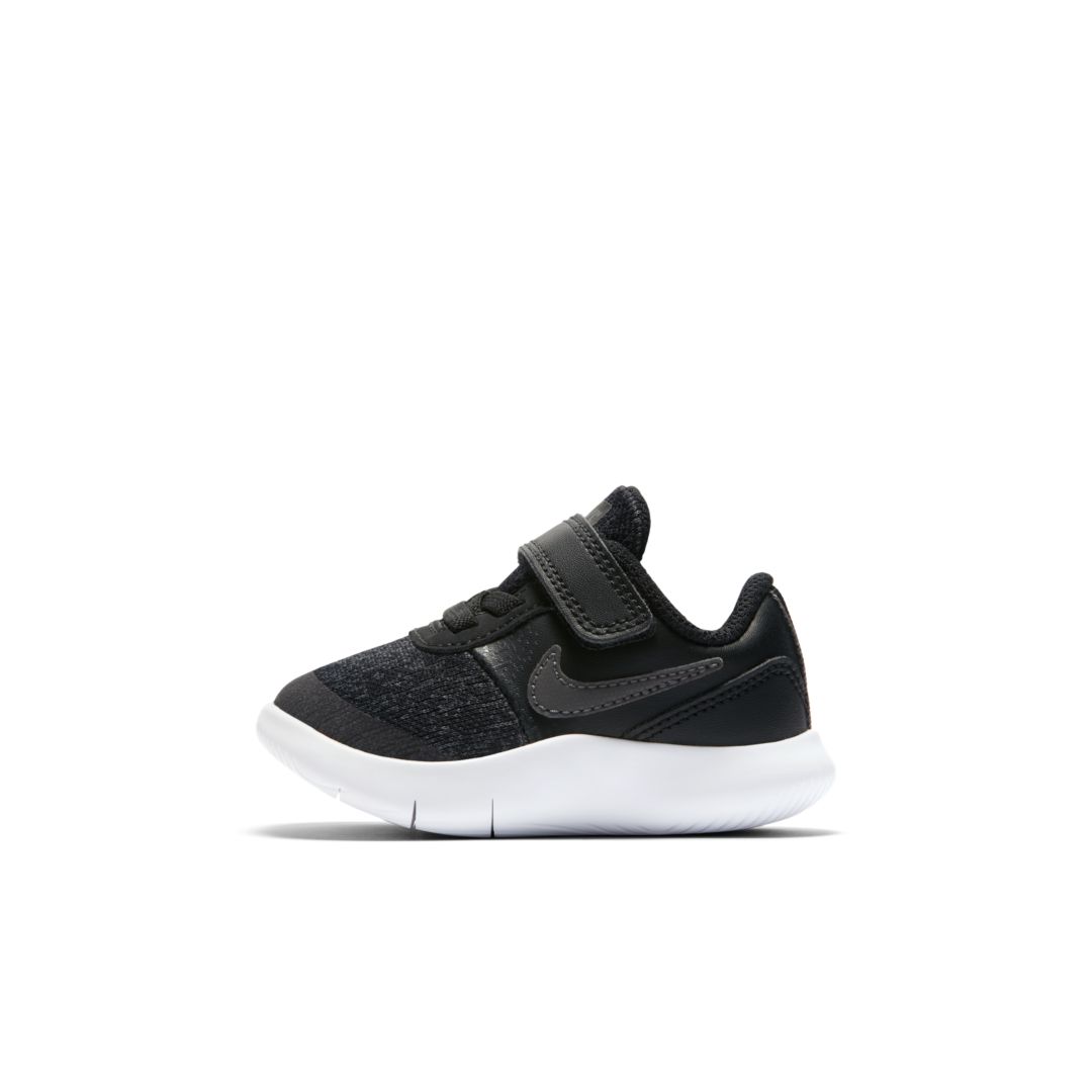 Nike Babies' Flex Contact Infant/toddler Shoe In Black