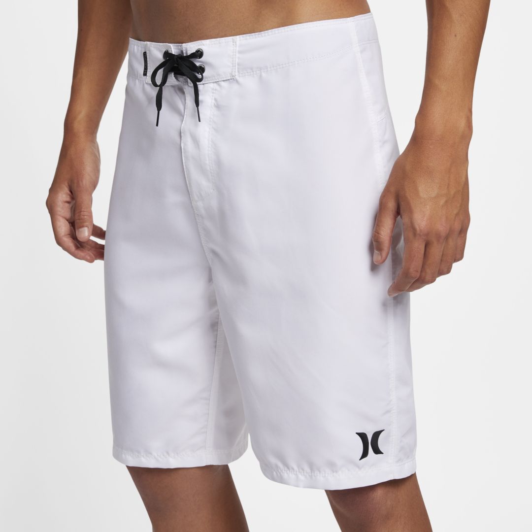Hurley One And Only  Men's 21" Board Shorts In White