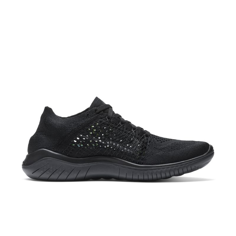 Image of Nike Free RN Flyknit 2018 Black Anthracite (W)