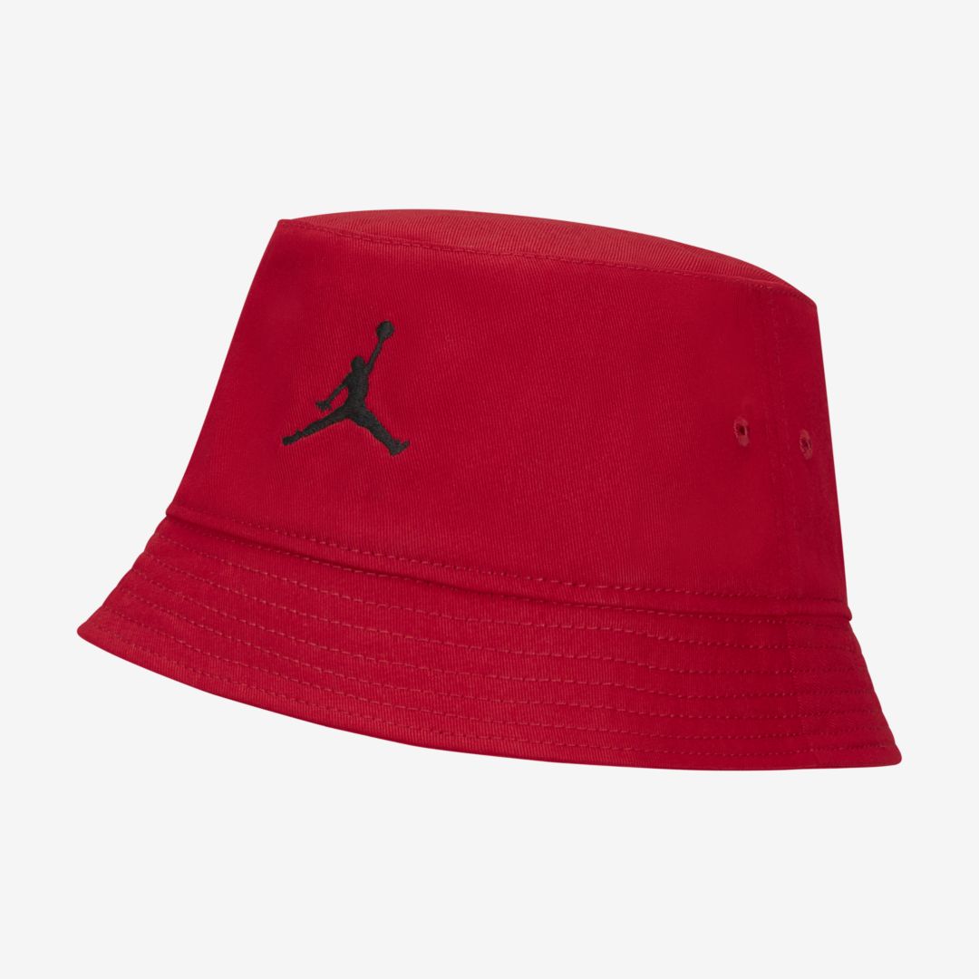 Jordan Big Kids' Bucket Hat In Gym Red