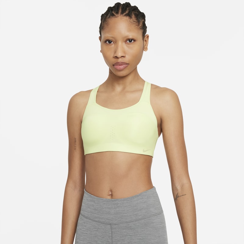 Nike Alpha Women's High-Support Padded Sports Bra - Green