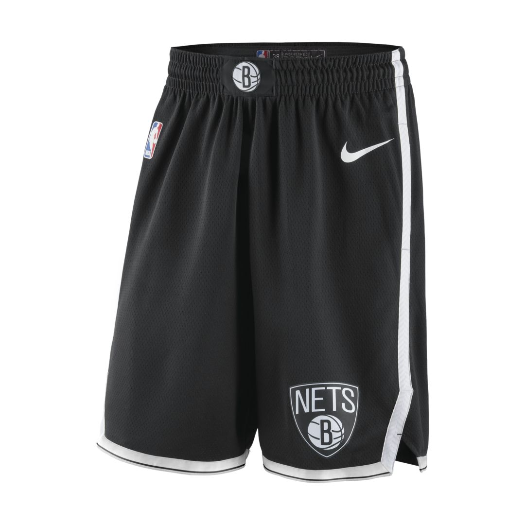 Shop Nike Brooklyn Nets Icon Edition  Men's Nba Swingman Shorts In Black