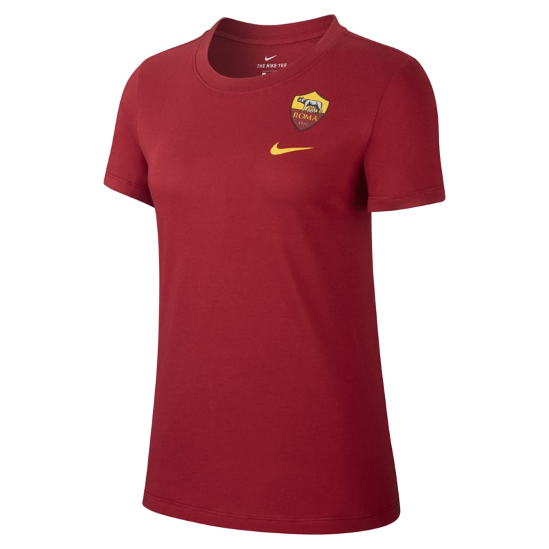 T-shirt A.S. Roma för kvinnor - Röd