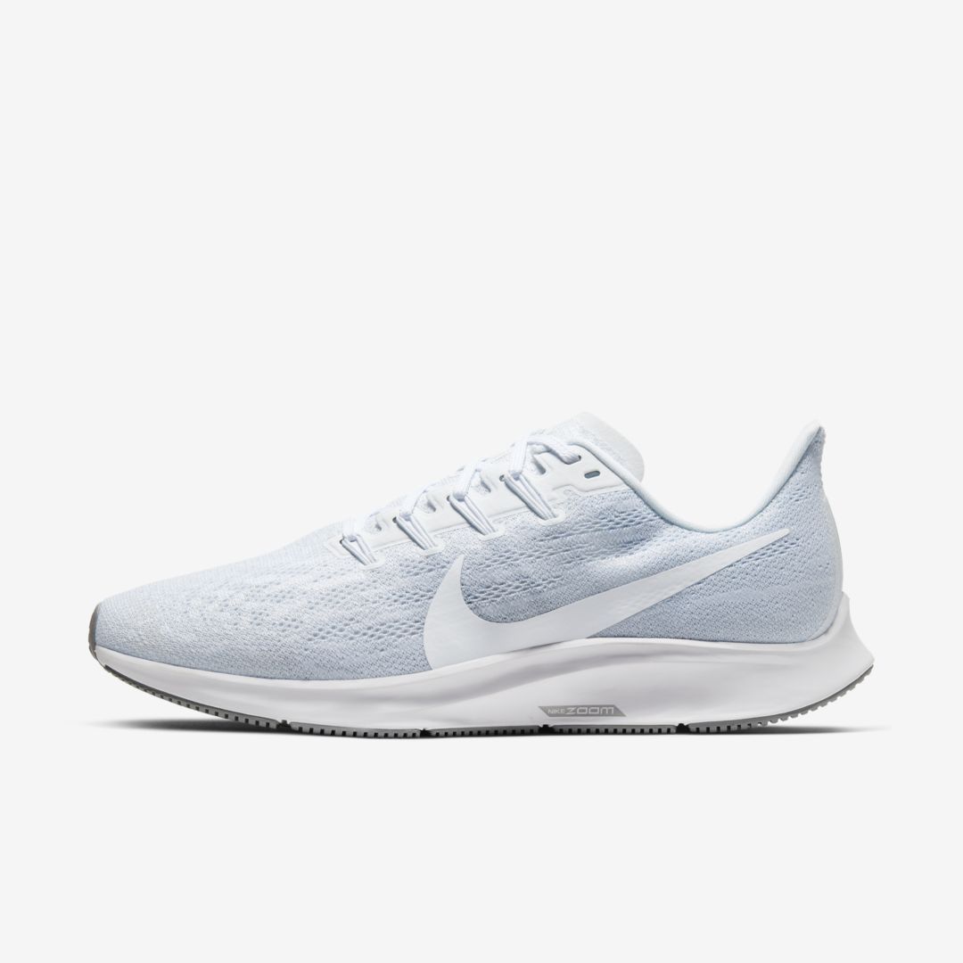 Nike Air Zoom Pegasus 36 Men's Running Shoe (wide) In White