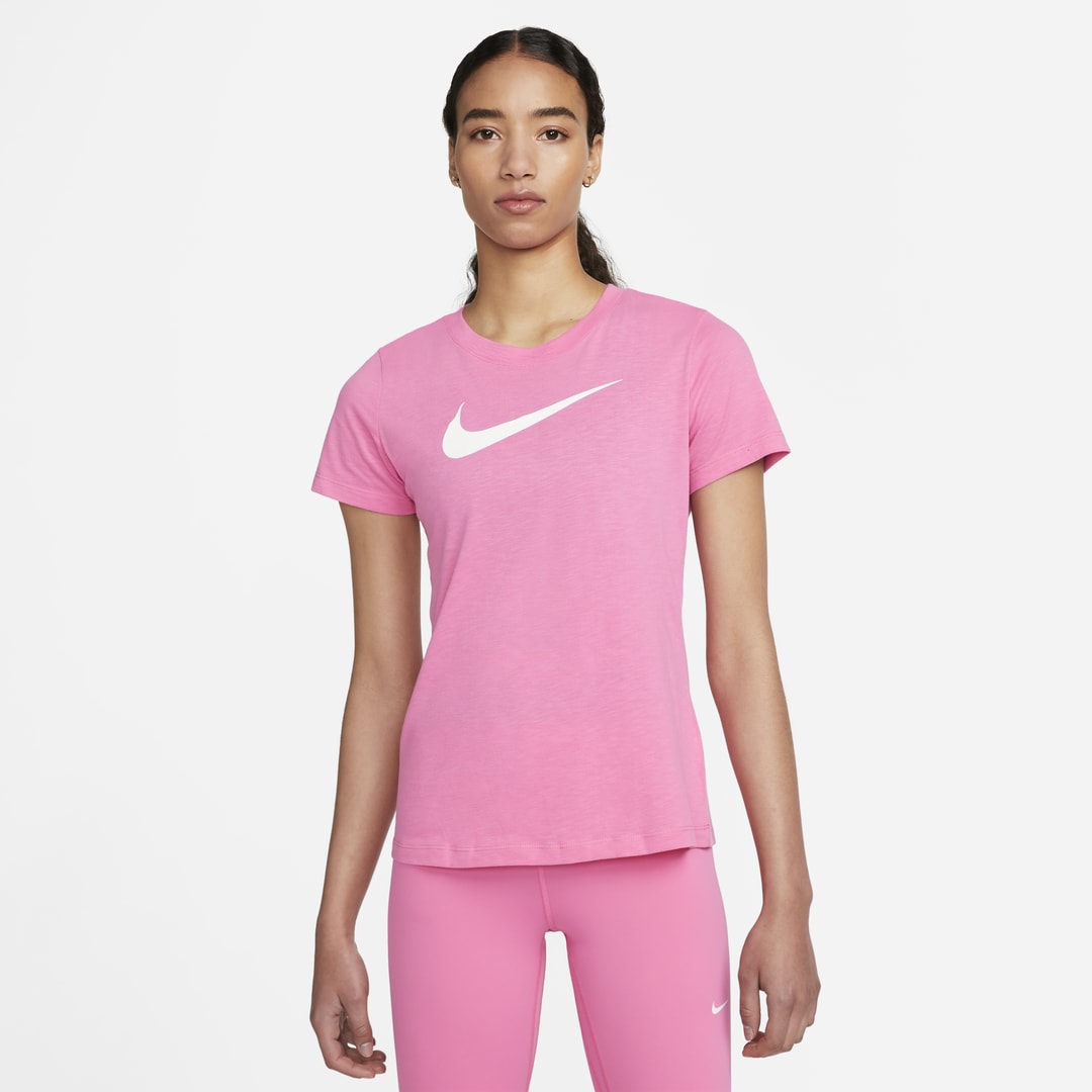 Nike Dri-fit Women's Training T-shirt In Pinksicle
