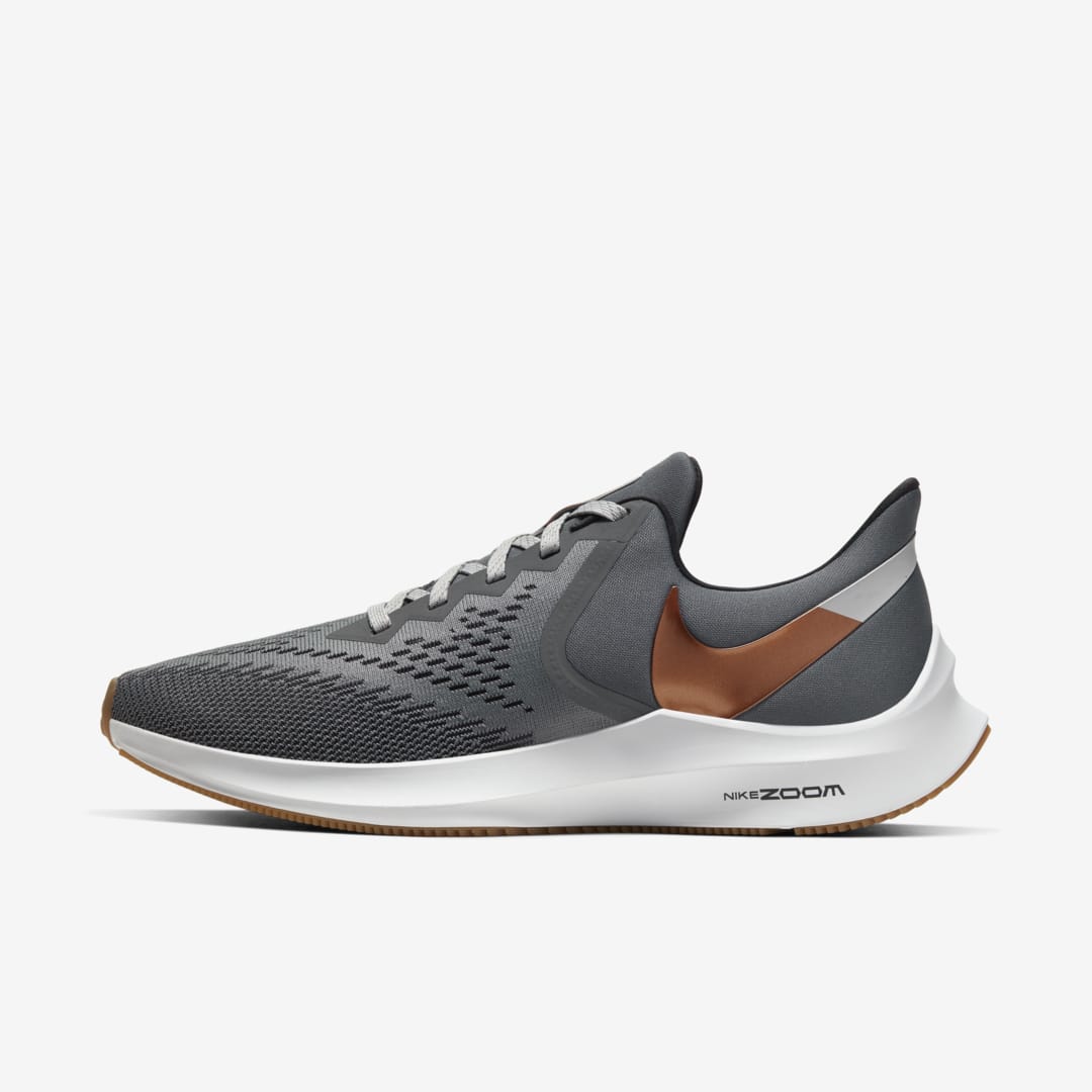Nike Air Zoom Winflo 6 Men's Running Shoe In Grey