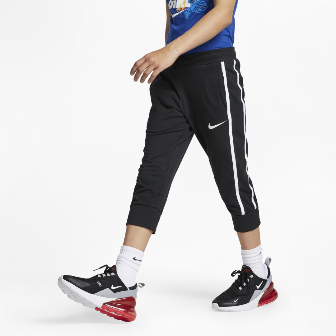 Nike Sportswear Big Kids' (girls') Capris In Black | ModeSens