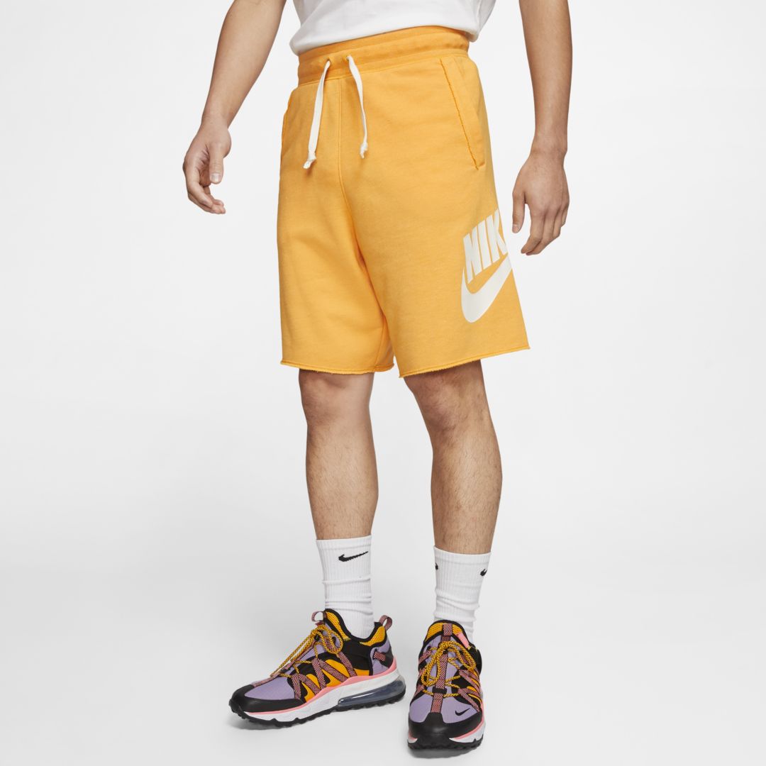 Nike Sportswear Men's Shorts In Gold
