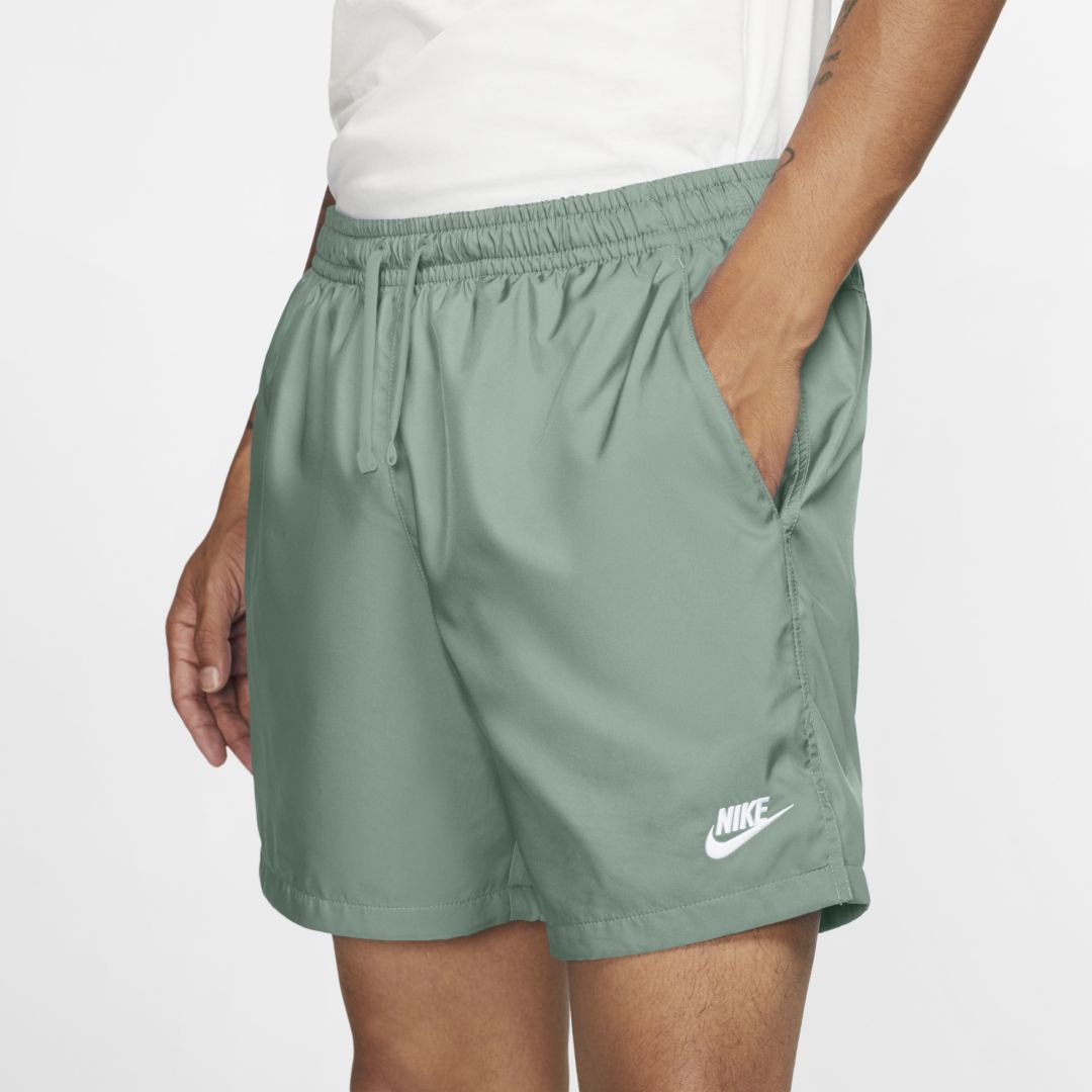 Nike Sportswear Men's Woven Shorts In Steam,white