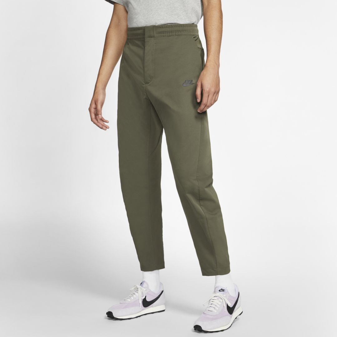 Nike Sportswear Men's Woven Pants In Olive