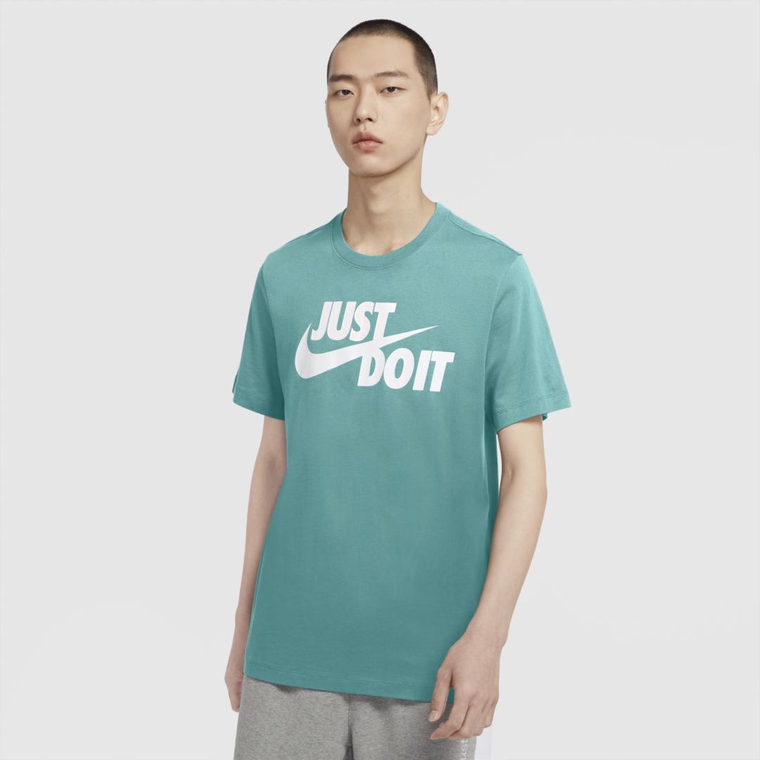 Nike Sportswear Jdi Men's T-shirt In Tropical Twist,white