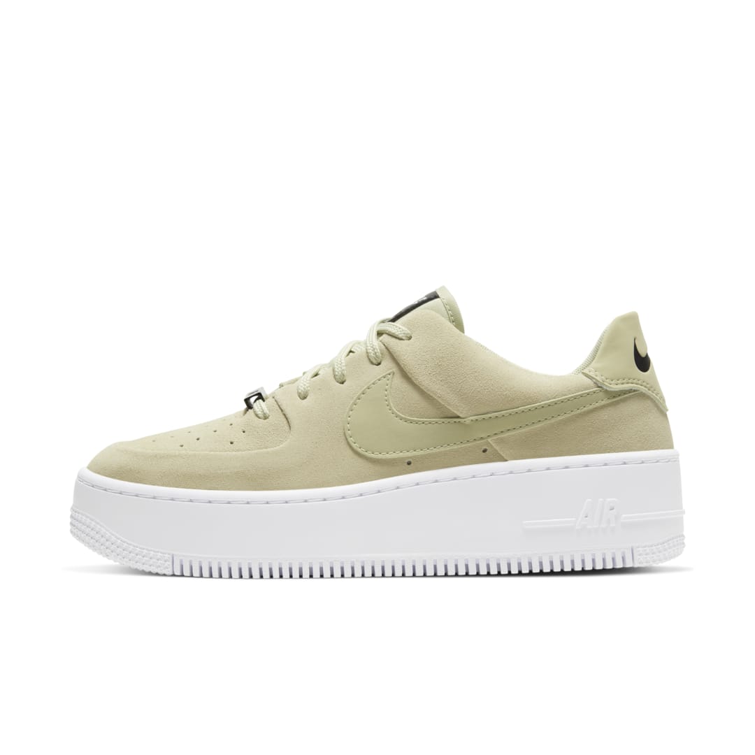 Nike Air Force 1 Sage Low Women's Shoe In Olive Aura/white/black/olive Aura
