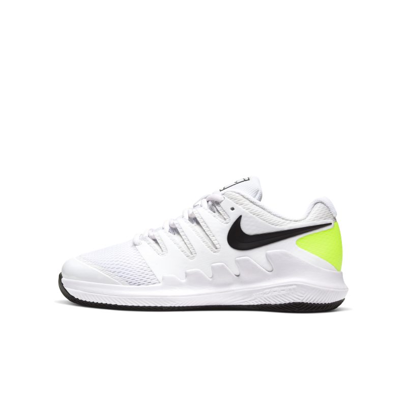 NikeCourt Jr. Vapor X Zapatillas de tenis - Niño/a y niño/a pequeño/a - Blanco