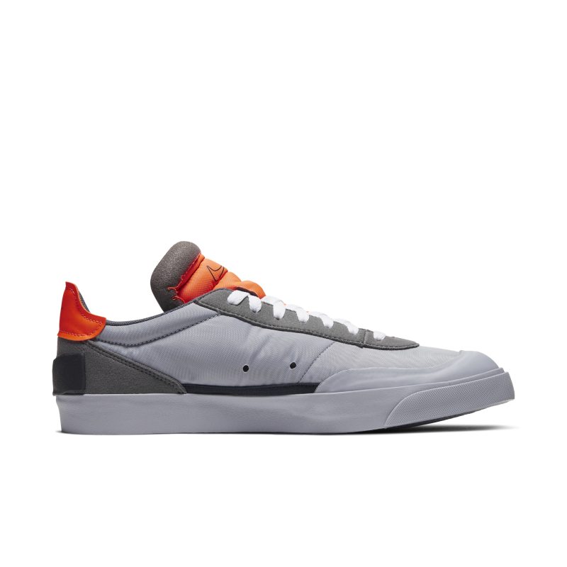 Image of Nike Drop Type Lx Wolf Grey Total Orange