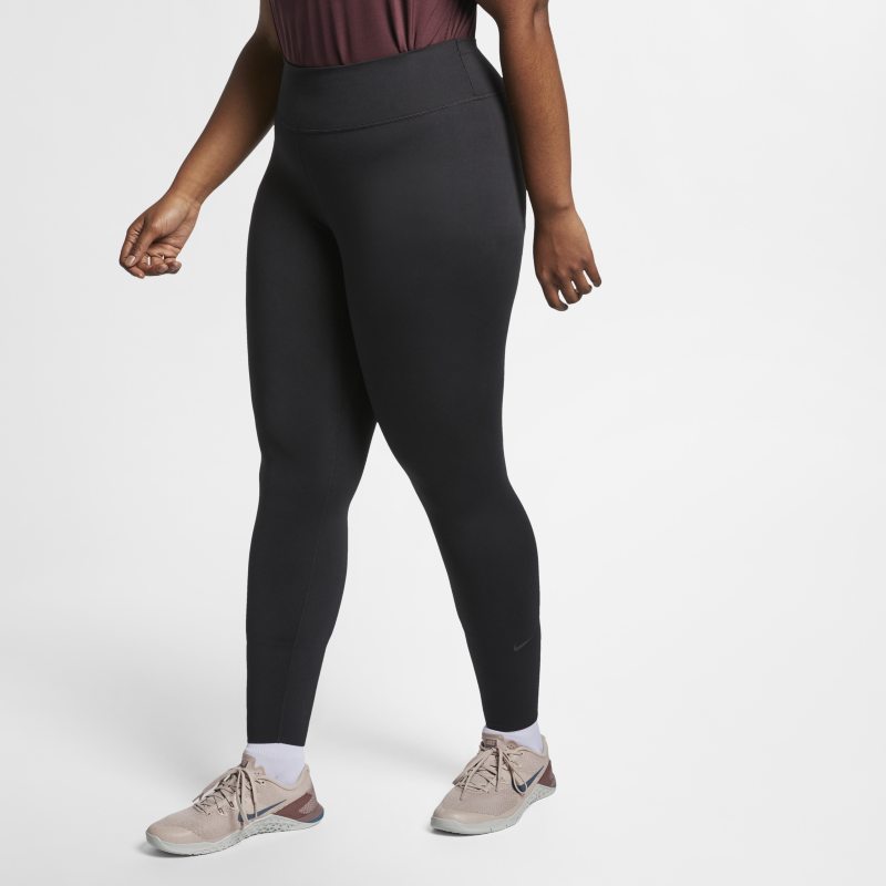 Legginsy damskie Nike One Luxe (duże rozmiary) - Czerń