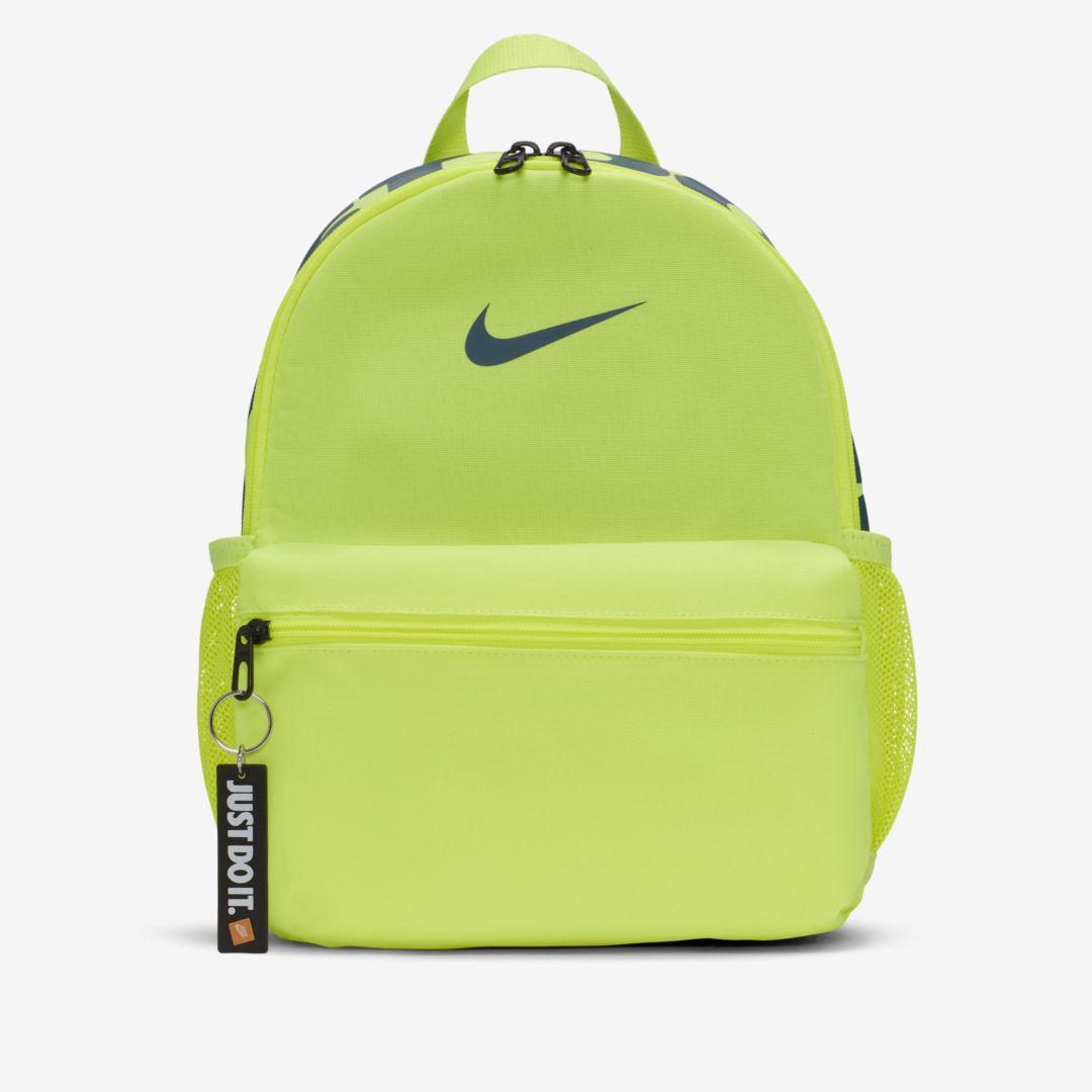 Nike Brasilia Jdi Kids' Backpack In Volt,volt,green Abyss