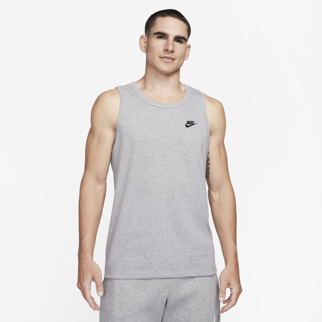 Nike Men's  Sportswear Club Tank Top In Grey