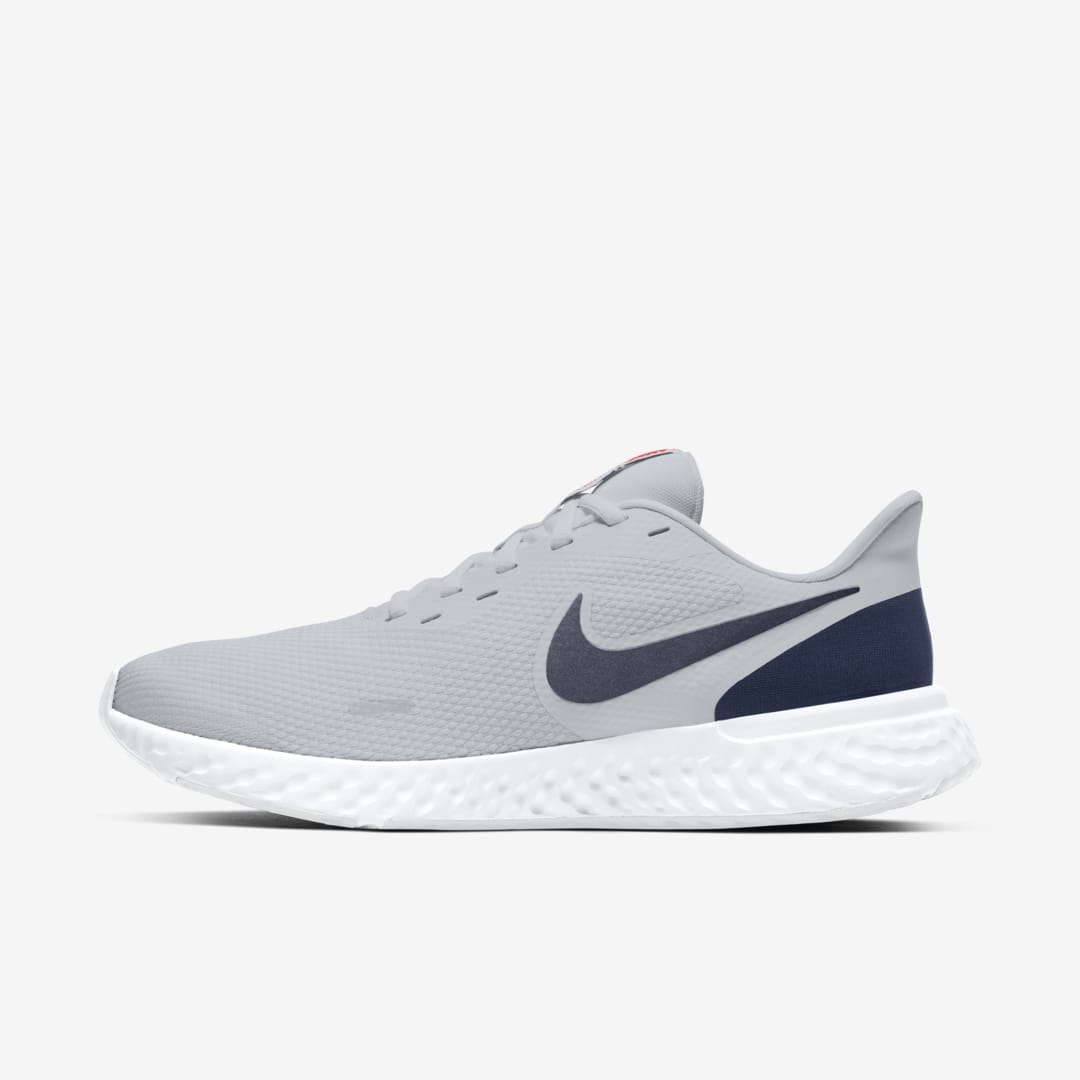 Nike Men's Revolution 5 Road Running Shoes In Grey