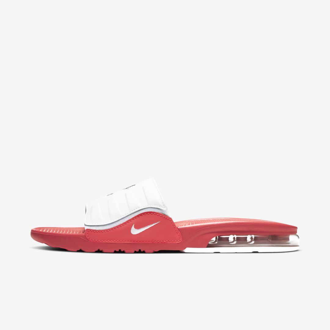 Nike Air Max Camden Men's Slide In Track Red/black/sky Grey/white