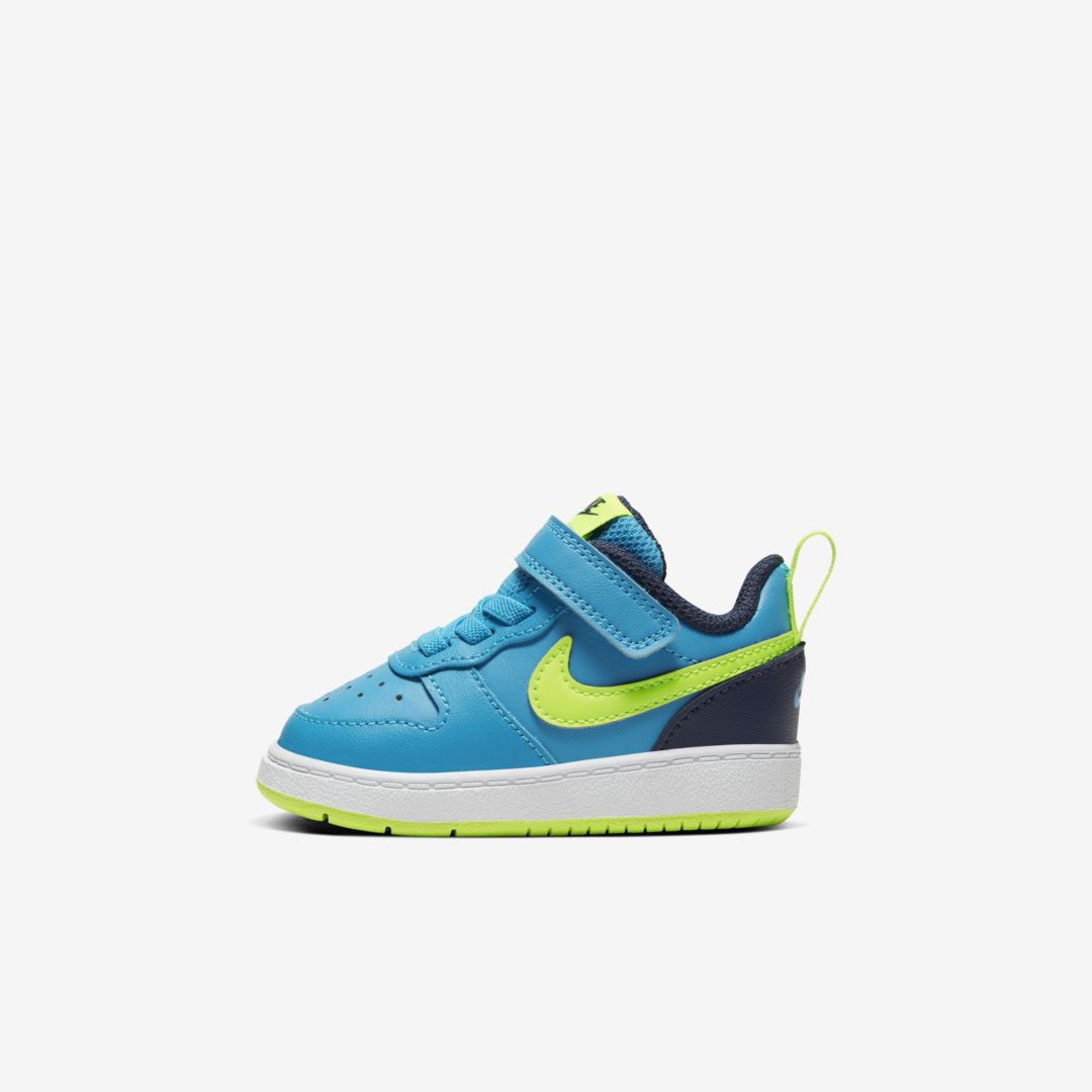 Nike Court Borough Low 2 Baby/toddler Shoe In Blue