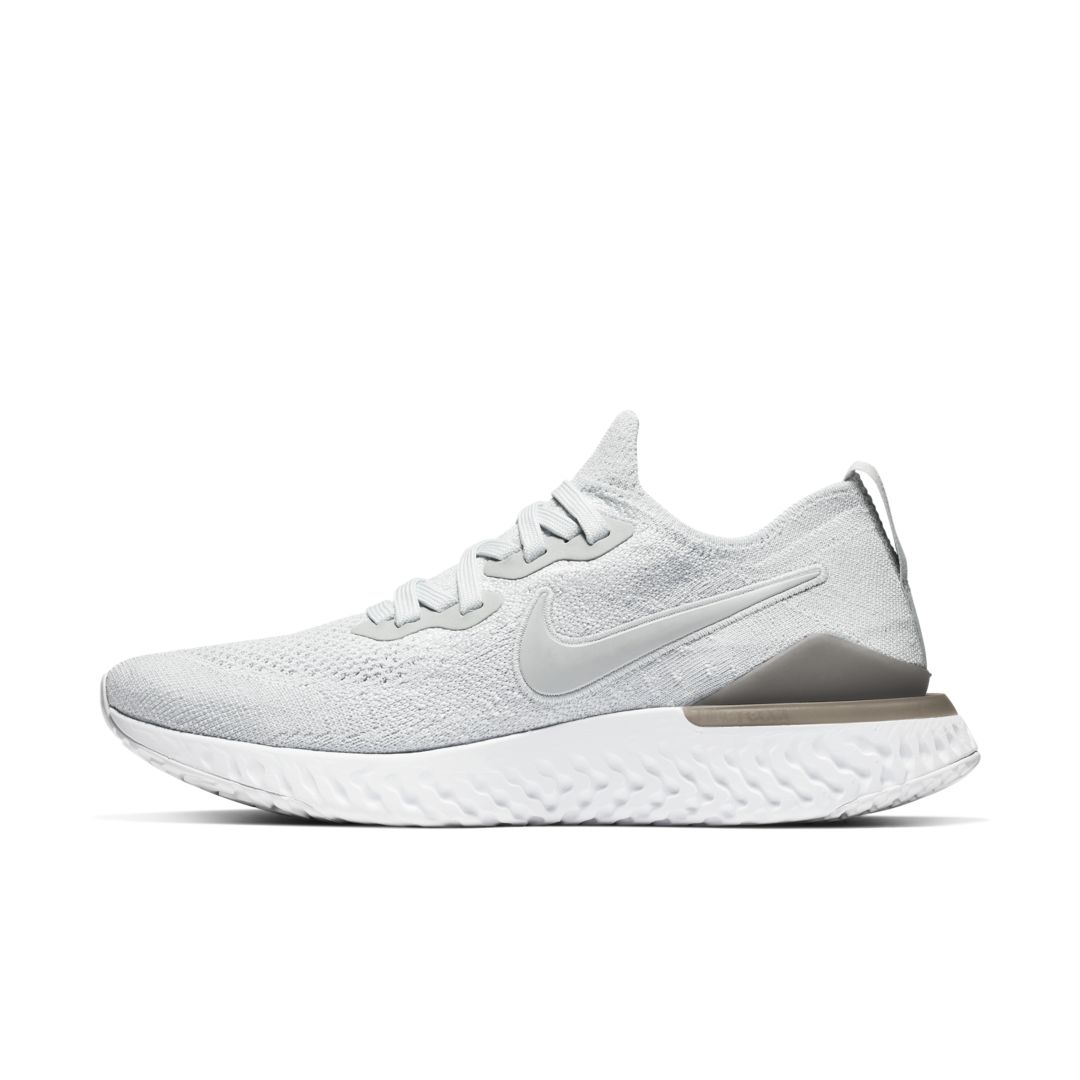 Nike Epic React Flyknit 2 Women's Running Shoe In Pure Platinum/wolf Grey/white/pure Platinum