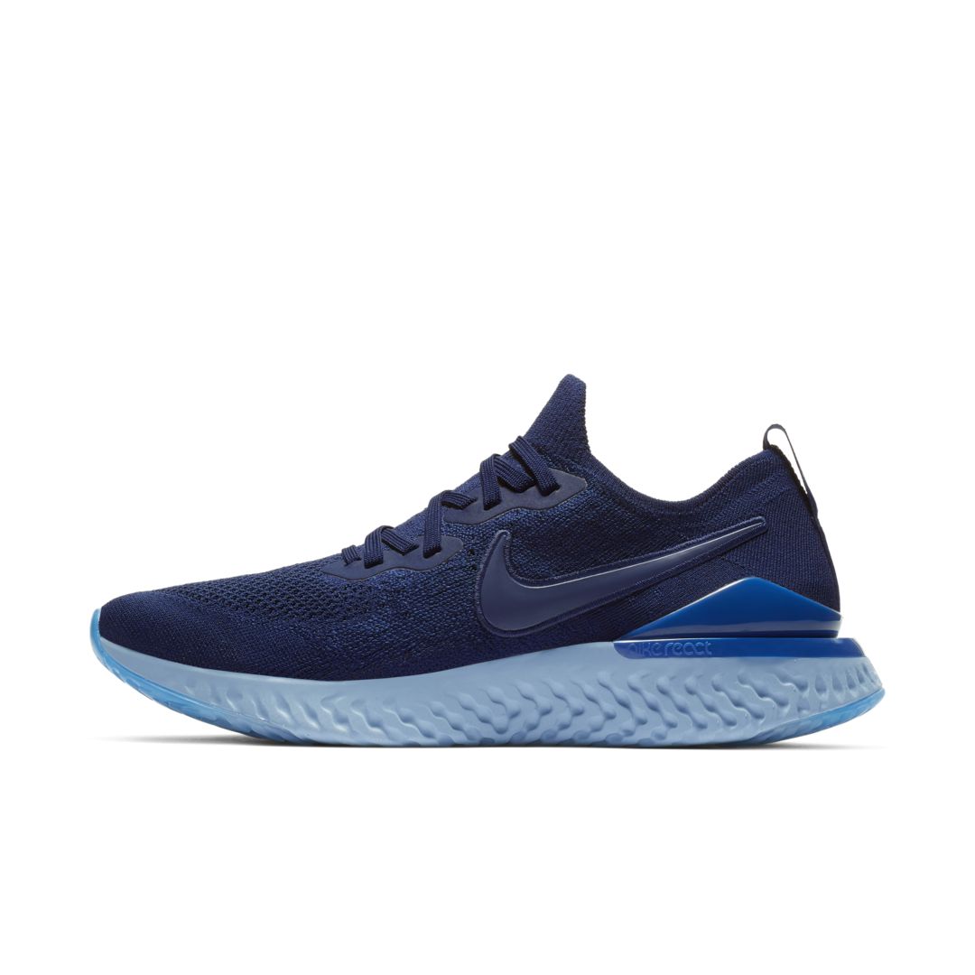 Nike Epic React Flyknit 2 Men's Running Shoe In Blue