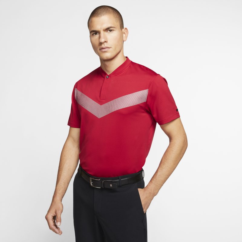 Nike Dri-FIT Tiger Woods Vapor Men's Golf Polo - Red