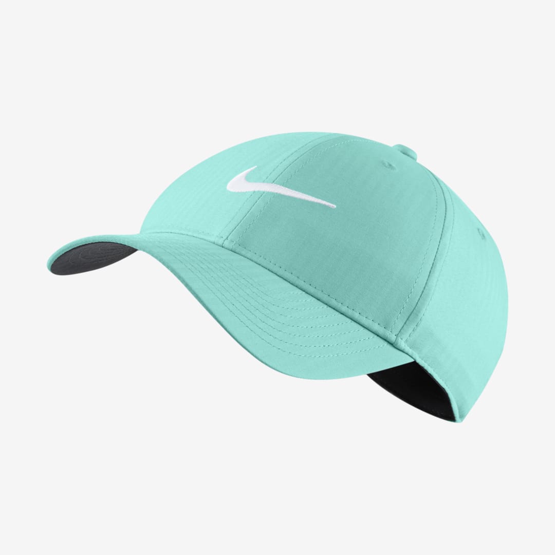 Nike Sportswear Aerobill Featherlight Adjustable Cap In Lime Glow,white