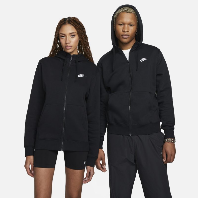 Nike Sportswear Club Fleece Sudadera con capucha con cremallera completa - Hombre - Negro Nike