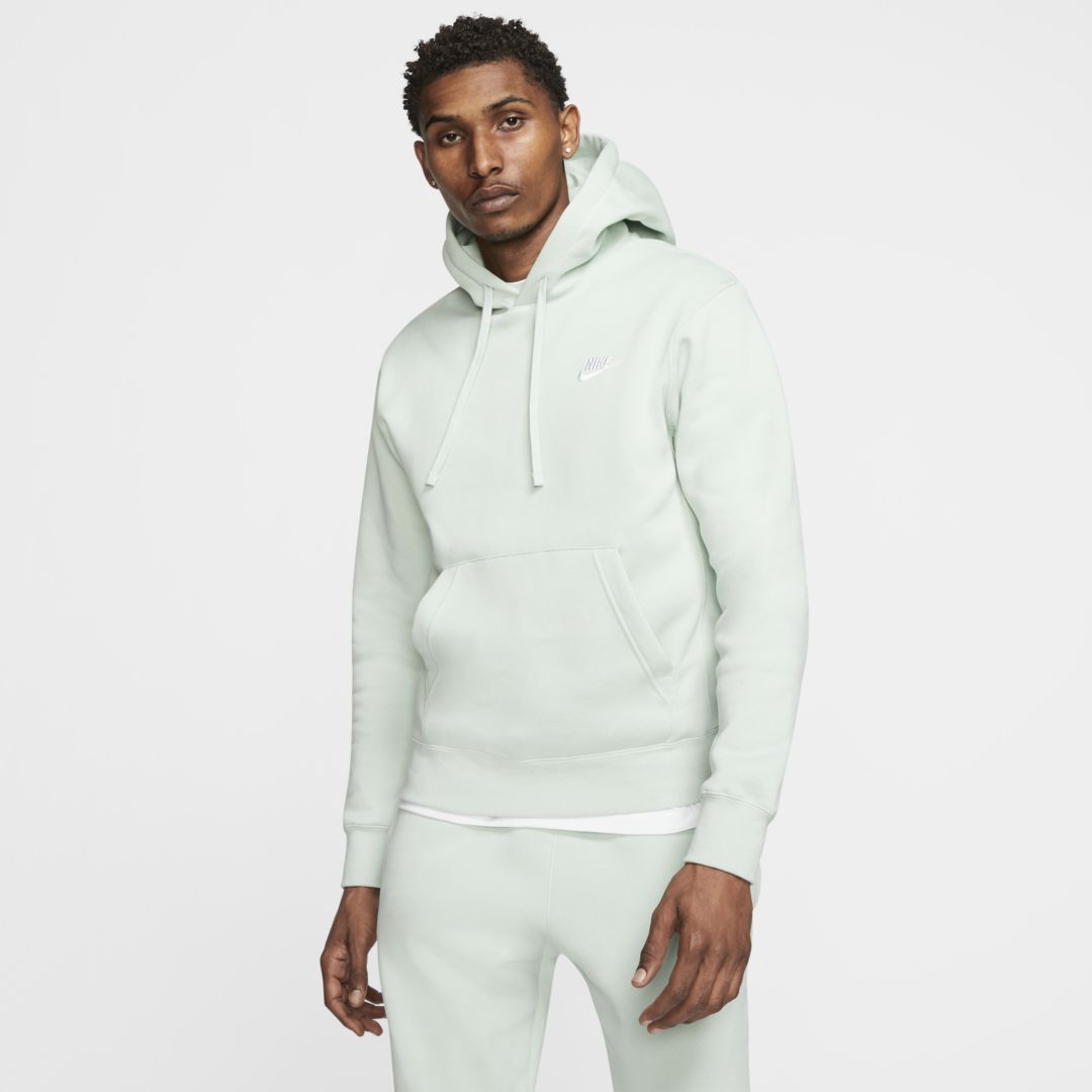Nike Sportswear Club Fleece Pullover Hoodie In Green