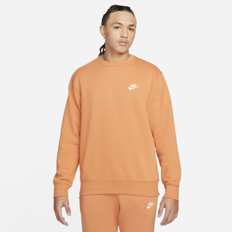Nike Sportswear Club Fleece Crew - Orange