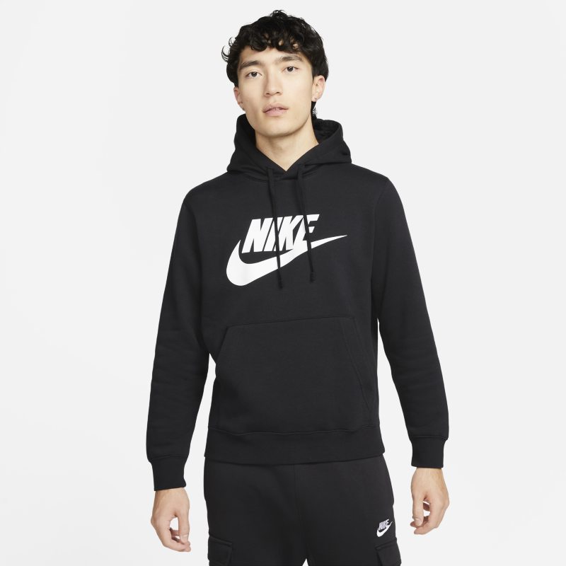 Nike Sportswear Club Fleece Sudadera con capucha con estampado - Hombre - Negro Nike