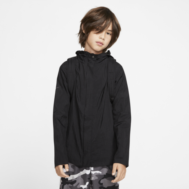 Siyah Nike Sportswear Tech Pack Genç Çocuk (Erkek) Sırt Çantası ve Ceket XS;S;M;L;XL
