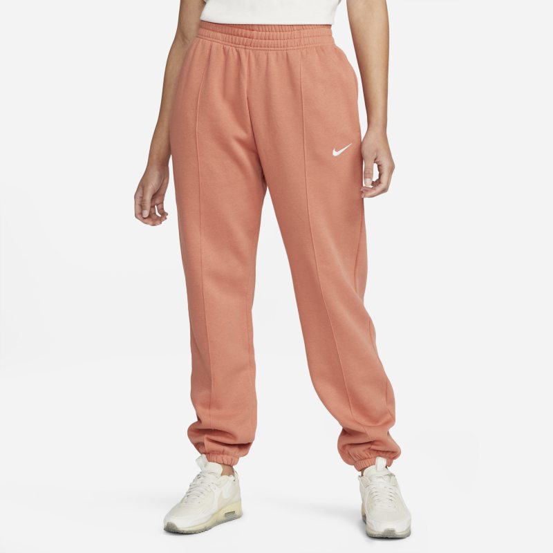 Damskie spodnie z dzianiny Nike Sportswear Essential Collection - Pomarańczowy