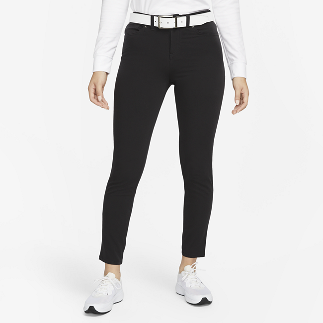 Nike golfbukse med smal passform til dame - Black