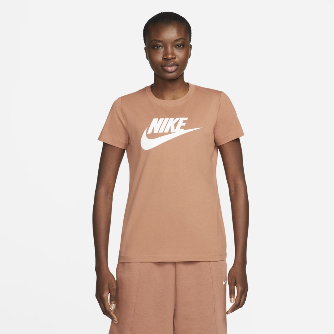 Nike Sportswear Essential T-shirt In Brown