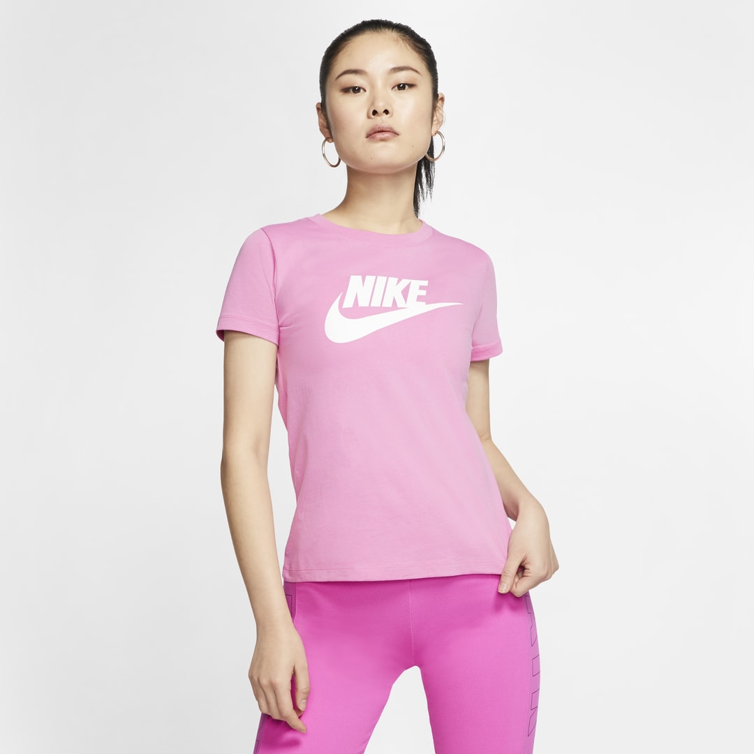 Nike Sportswear Essential T-shirt In Pink